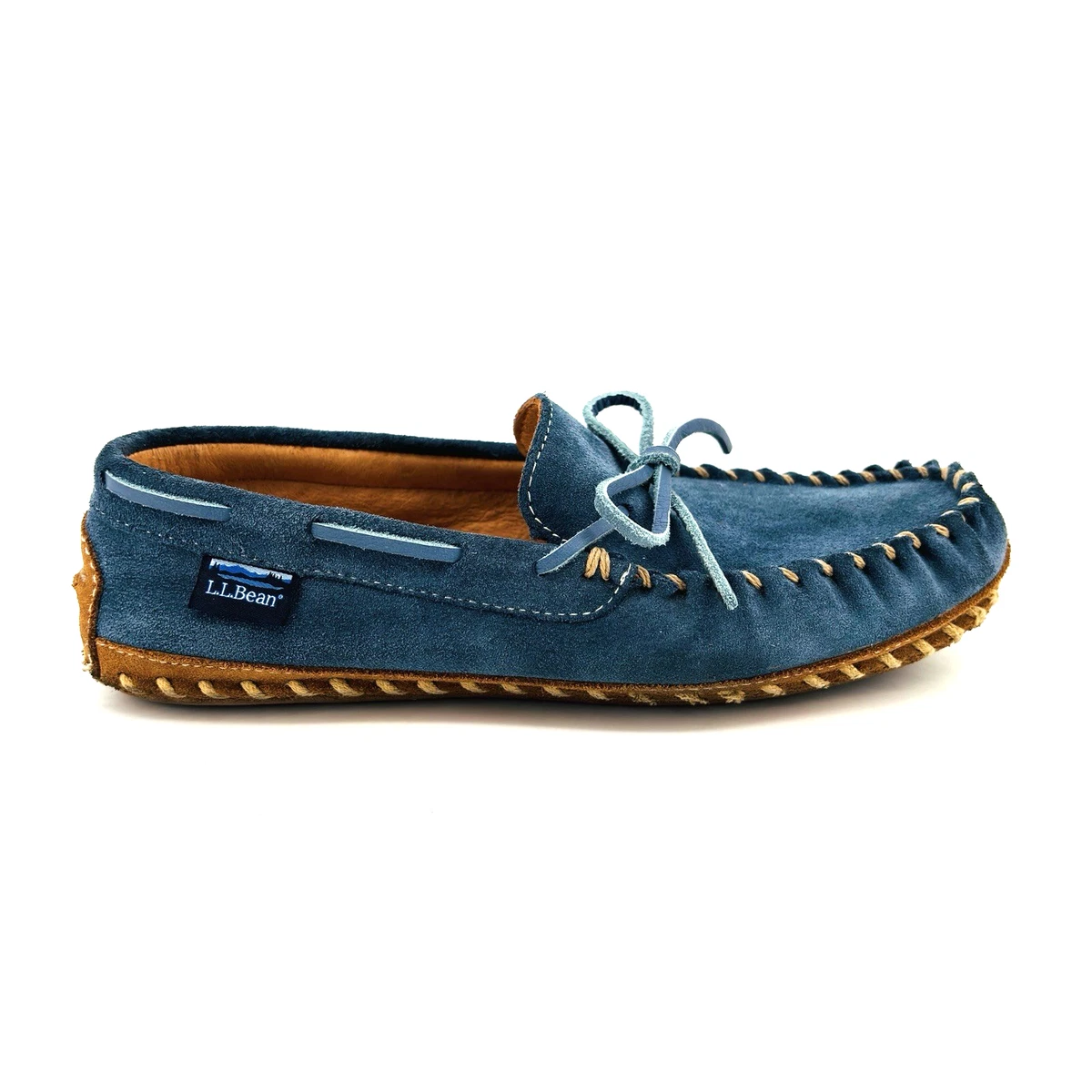 L.L. Bean Moccasin Blue Slippers for Women for sale | eBay
