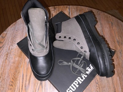 supra mens douglas boots green/black