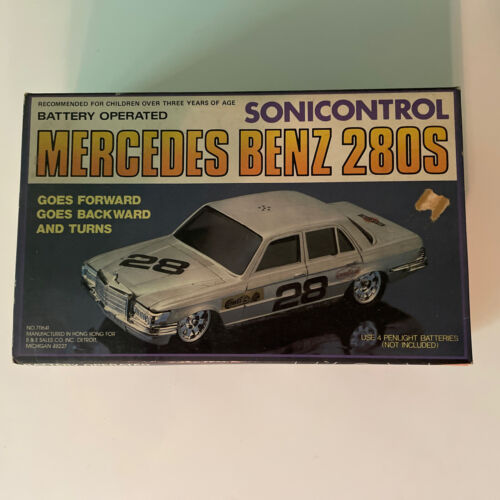 Mercedes-Benz 280S Vintage Sonicontrol Remote Control Car - Picture 1 of 3