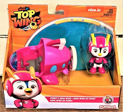 Nick Top Wing: Penny's Aqua Wing Figure and Vehicle
