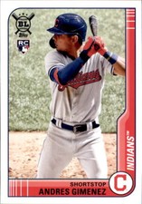 2021 Topps Big League #48 Andres Gimenez RC Rookie Indians