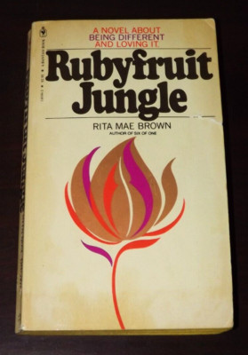 Rubyfruit Jungle by Rita Mae Brown 1980 paperback