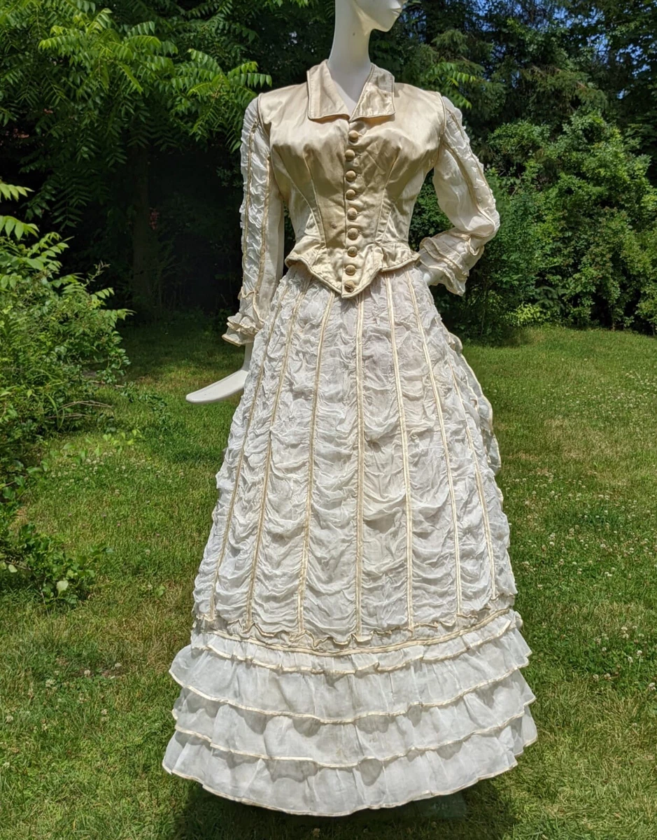 Cream clearance victorian dress