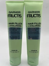 Fructis Hair Filler Moisture Repair Gel-Cream, Hair Gel for Curly, Wavy Hair- 2x