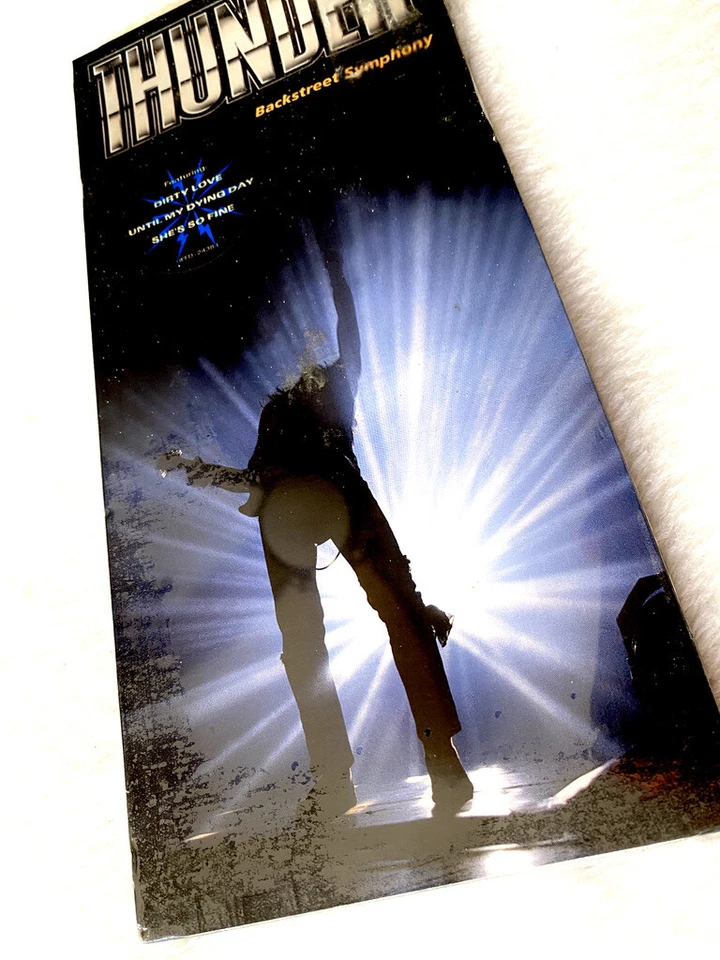 THUNDER SEALED LONGBOX CD BACKSTREET SYMPHONY PROMO HYPE STICKER DIRTY LOVE LP Foto 4 de 4