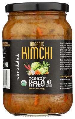 OCEANS HALO Organic Shredded Kimchi 16 OZ