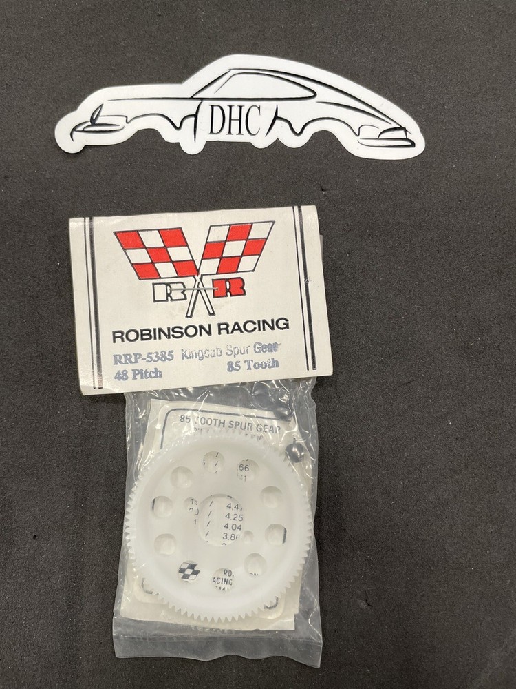 RRP Robinson Racing Vintage RC  Car Part # 5385 Kingcab 48P Spur Gear 85T