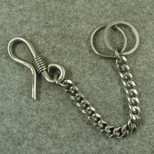 Stainless steel Keychains Keyrings Fob Pants Key chain Ring Holder Gift GH390