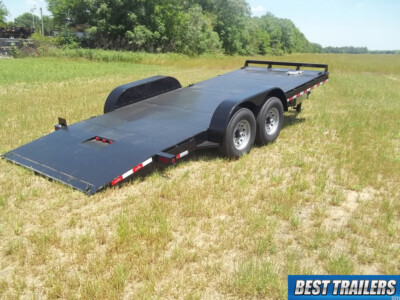 #ad #ad 2024 hawke 20 ft 15k New 7 x 20 power tilt equipment carhauler bobcat trailer HD $10495.00