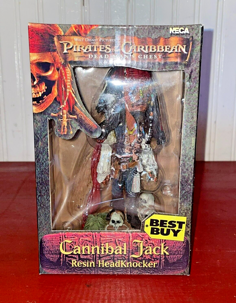 Neca Pirates of the Caribbean Cannibal Jack Resin Headknocker NIP