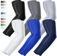 UPF 50 Sun Protection Sleeves to Cover Arm Cooling Sports Compression Arm Sleeve