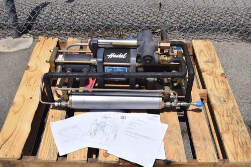 Haskel Mdl 8AGD-5 Air-Driven Gas Booster TESTED GOOD 0.E.M. FACILITY 6/24 CERTS