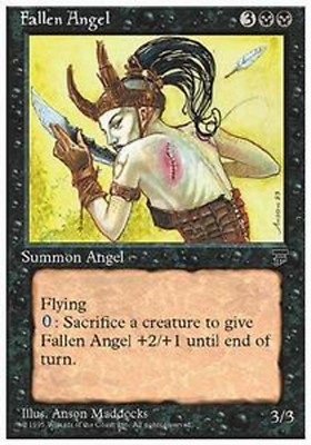 MRM ENGLISH Fallen Angel ( Gefallener Engel ) MTG magic CHC