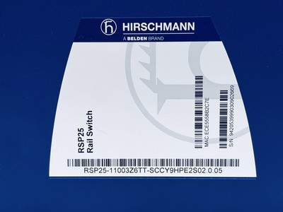Switch Ethernet Hirschmann RSP25 8 Porte, Inutilizzato, Da Cabina Non Installata, RSP25-11003Z6TT - Foto 3