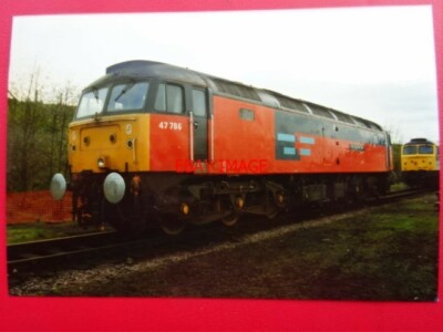 PHOTO BR CLASS 47 LOCO NO 47786 | eBay UK