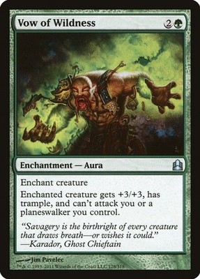 Vow of Wildness - 178 - NM - Commander