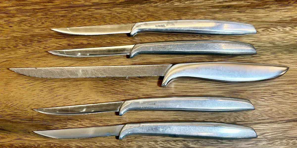 ★ ビンテージガーバーキッチンナイフセットウオールナット壁掛けケース ガーバー オールドガーバーナイフ OLD GERBER KNIVES OG76 ポール