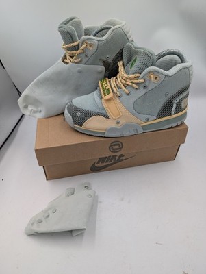 Nike Travis Scott Air Trainer 1 SP Grey Haze Sz 3 DR7515-001 Sneakers Authentic