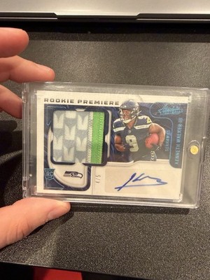 2022 Absolute Kenneth Walker III RPA Rookie Premiere Seattle Seahawks /5!
