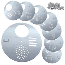 Bee Hive Nuc Entrance Disc Diameter 4.92" Stainless Steel Bee Hive Entrance Disk