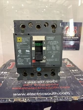 Square D Circuit Breaker GJL36075M06 75 Amp 480 Volt 3 Pole