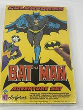 Batman Colorforms Adventure Set, DC Comics, Made in USA, 1989 SEALED 