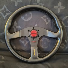 Jdm Ae86 Italvolanti Imola Steering Wheel 350mm Leather-genuine Used Condition