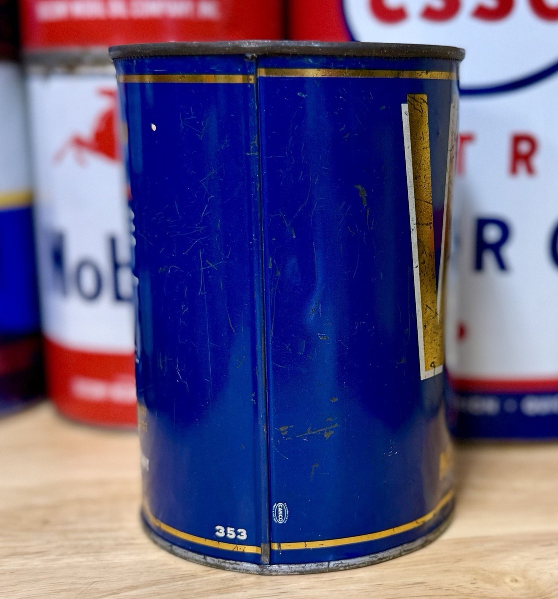 Vintage Veedol Flying A 10-30 Motor Oil Can Quart Empty | eBay