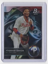 2023 Bowman Platinum Top Prospects Yhoswar Garcia Philadelphia Phillies #TOP-71