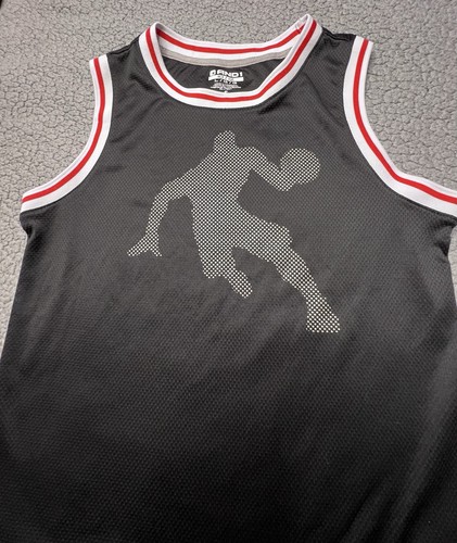 E 1 maglia basket in rete poliestere ragazzo grande taglia large 10/12 - Foto 5 di 10