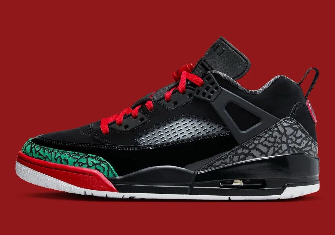 Nike Air Jordan Spizike Low Black Varsity Red Sneakers FQ1759-060