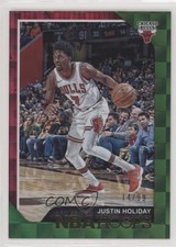 2018-19 Panini NBA Hoops Green 14/99 Justin Holiday #204 z6b