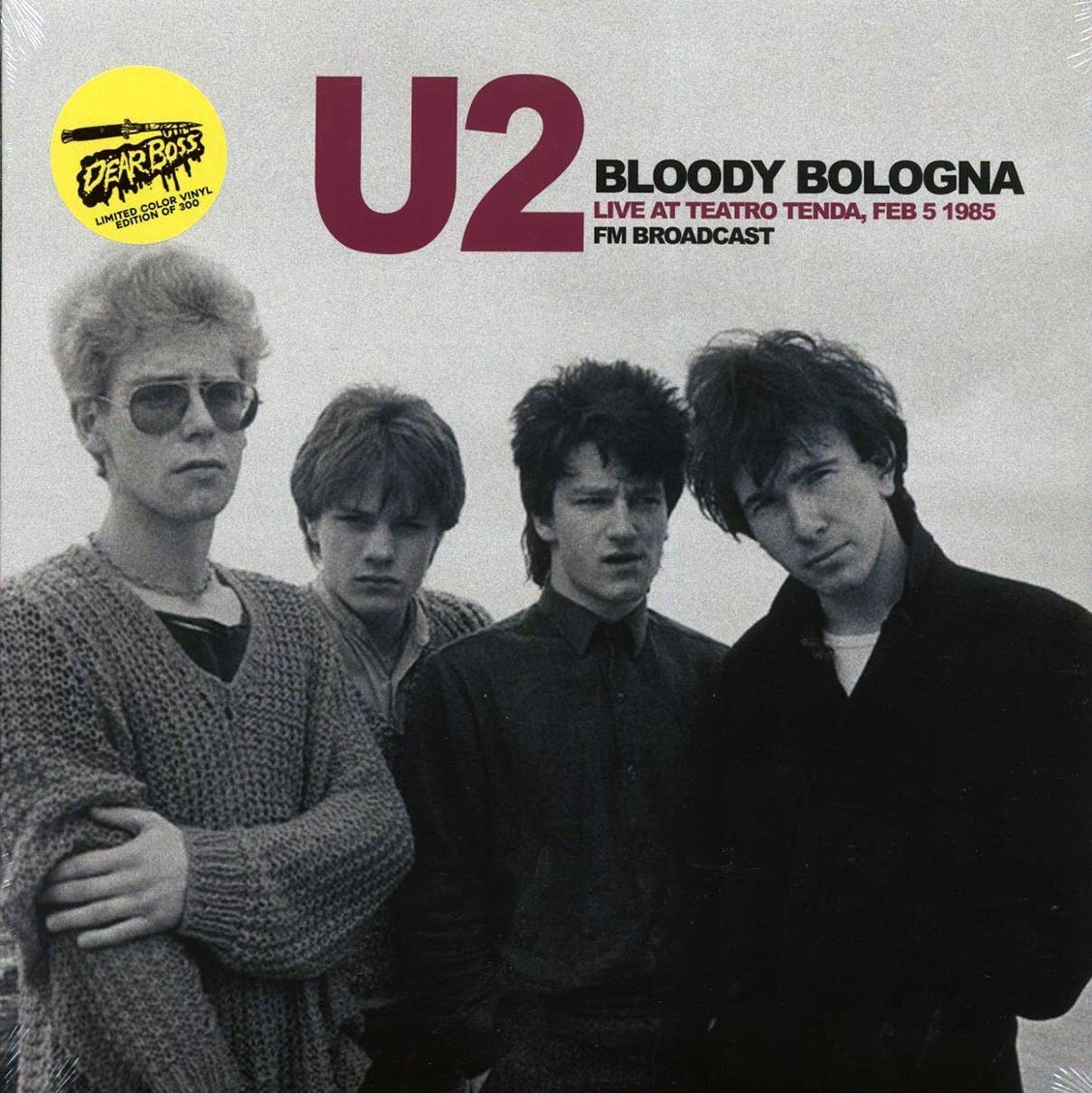 U2	 Bloody Bologna Live (Black Marbled Vinyl)