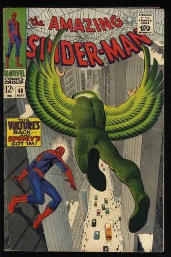 Amazing Spider-Man #48 VG 4.0 1st New Vulture! Marvel 1967