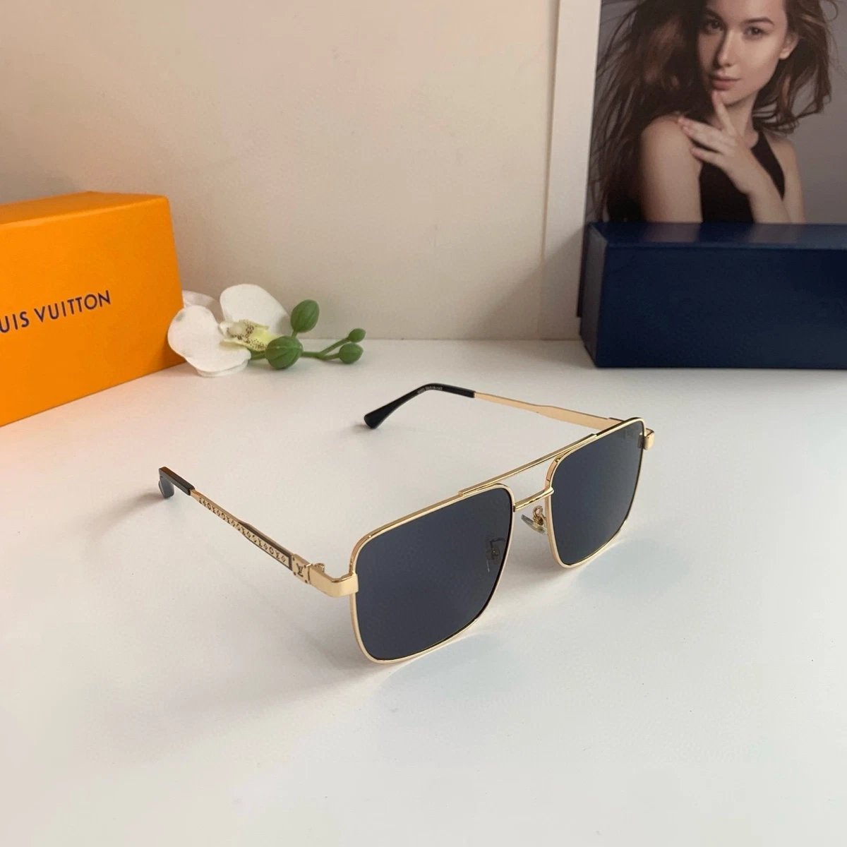 Louis Vuitton Aviator Sunglasses for Men for sale | eBay