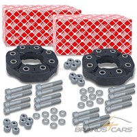 Febi Bilstein 2X Hardyscheibe FÜR Mercedes C-KLASSE W203 W204 S203 S204 CLK CLS
