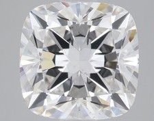 3.1ct Cushion Lab Grown Loose Diamond GIA Certified E/VS2 + Free Ring 1473087323 2061.79 per carat