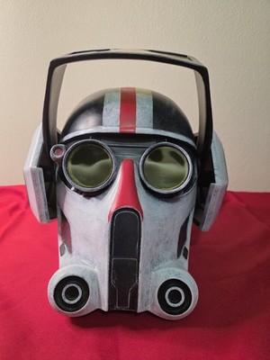 Xcoser Star Wars The Bad Batch Tech Helmet Cosplay Props Resin Replica  Rare