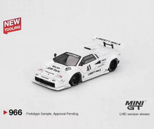MINI GT 966 1/64 Lamborghini Countach LB-WORKS White