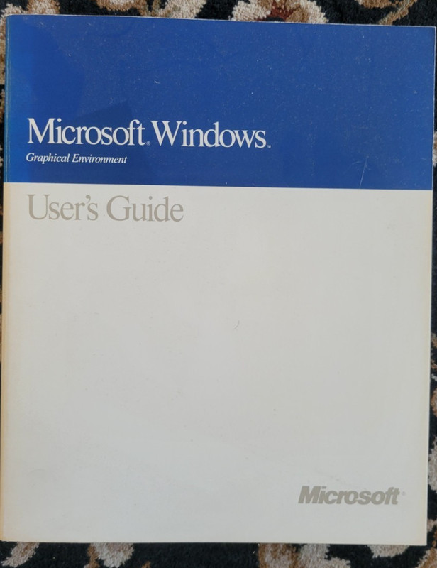 Microsoft Windows Graphical Environment User's Guide 3.0