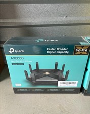 TP-Link Archer AX6000 8 Ports Wi-Fi 6 Router Sealed 