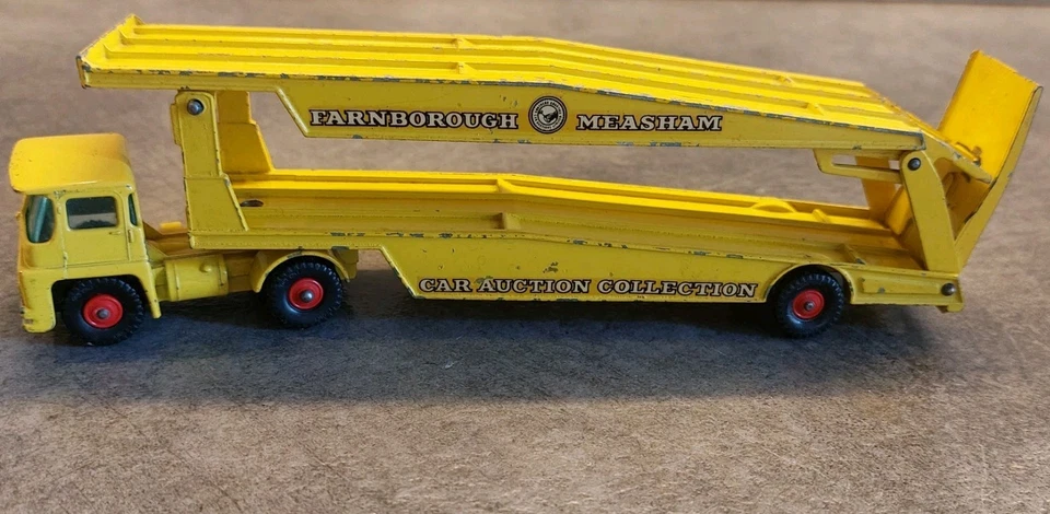 Matchbox Lesney King Size K-8 Guy Warrior Car Transporter Made in England - Immagine 4 di 4