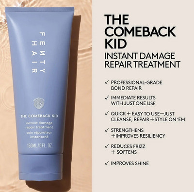 Fenty Hair The Comeback Kid Instant Damage Repair Treatment - 150ml / 5 Oz - NIB