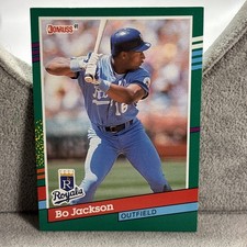 1991 Donruss  Bo Jackson Card# BC-10. NM Or Better Error Card