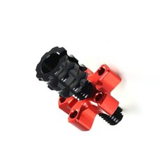 For Kawasaki Eliminator 125 BN125 01-11 Motorcycle RED Clutch Cable Adjuster