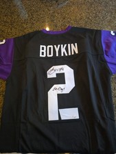 Trevone Boykin Autographed TCU Horned Frogs Jersey Authenticated Sports Coll.