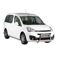FrontbüGel FrontschutzbüGel FüR Citroen Berlingo 2015-2018 ø63Mm Stahl Silber