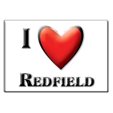 Redfield, Jefferson County, Arkansas - Fridge Magnet I Love Souvenir Usa