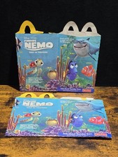 2003 McDonalds Finding NEMO Happy Meal 2 ORIGINAL BOX NEW, Unopened