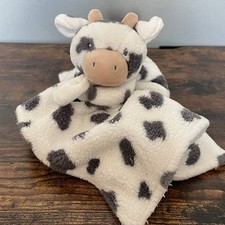 Carter's Black White Spotted Cow Lovey